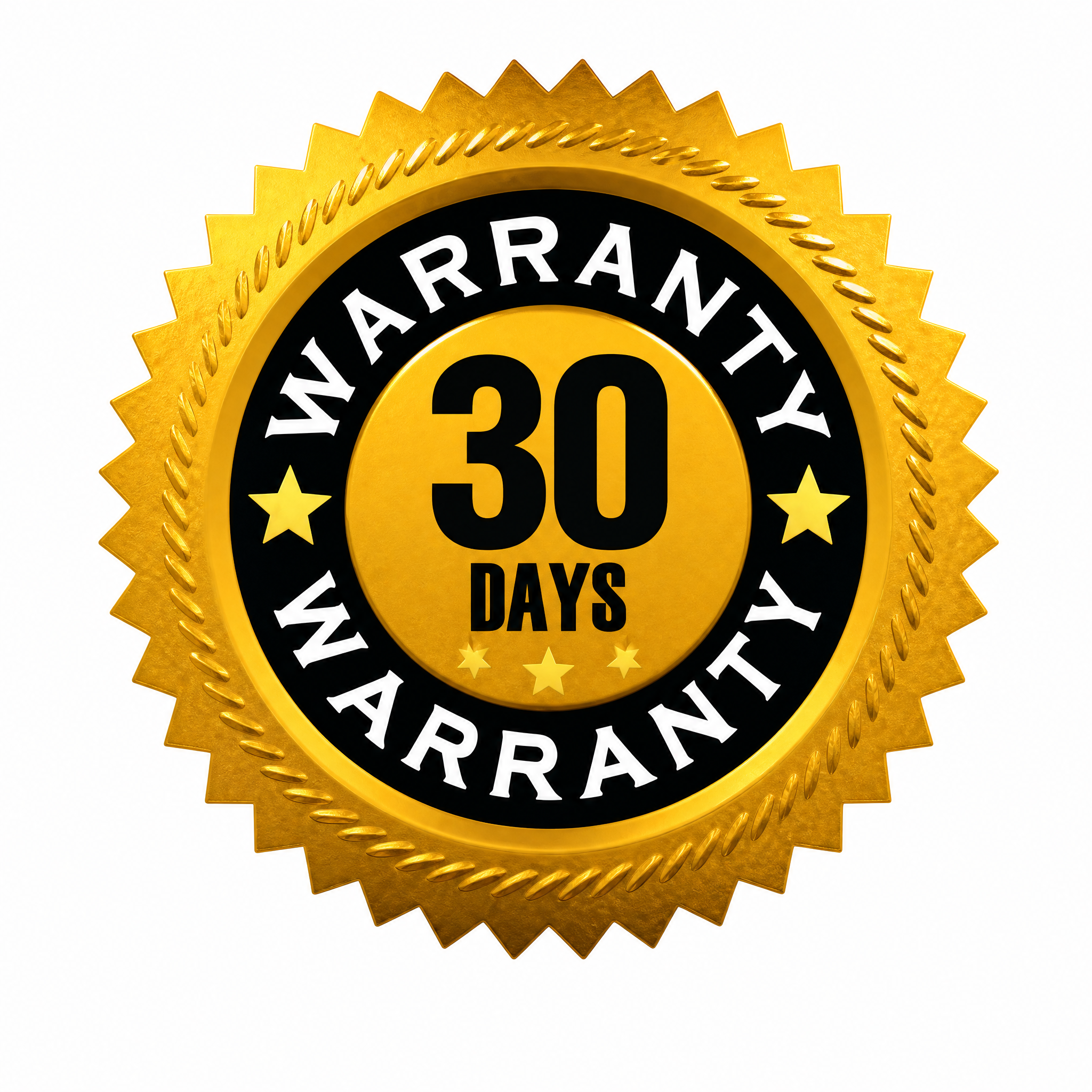 30 Day Warranty